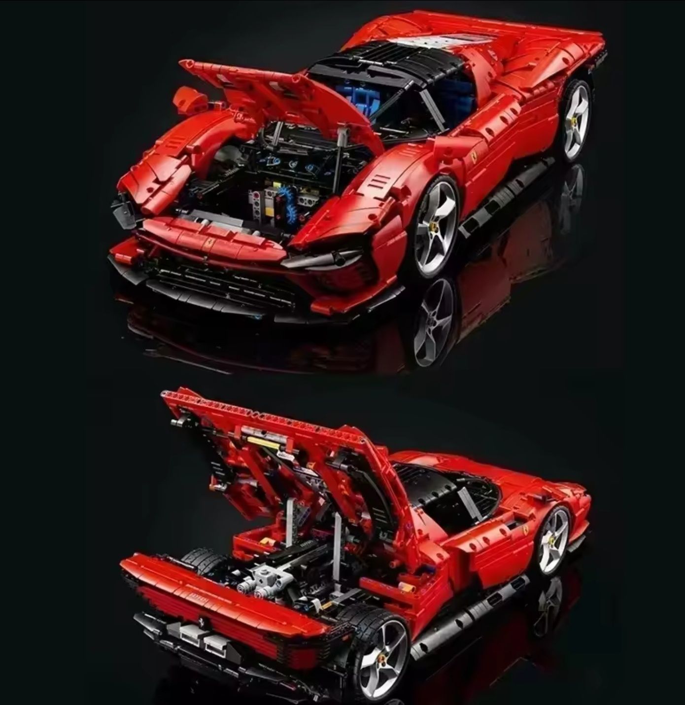 Kонструктор машина Technic Ferrari Daytona 3778 деталей, 1:8 масштаб
