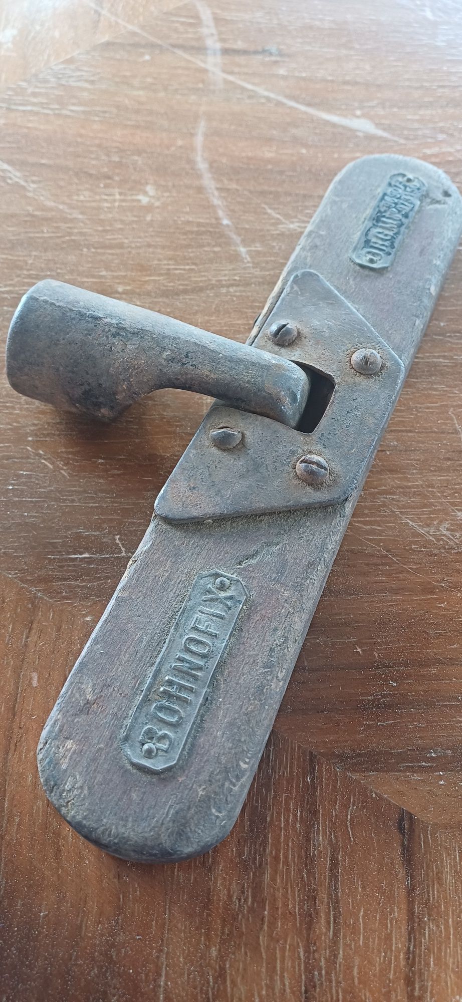 Vintage przedwojenna polerka do podłóg BOHNOFIX okazja