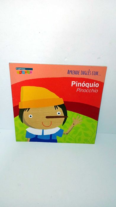 Aprende Inglês com... Cinderela/ Pinóquio - Bilingue