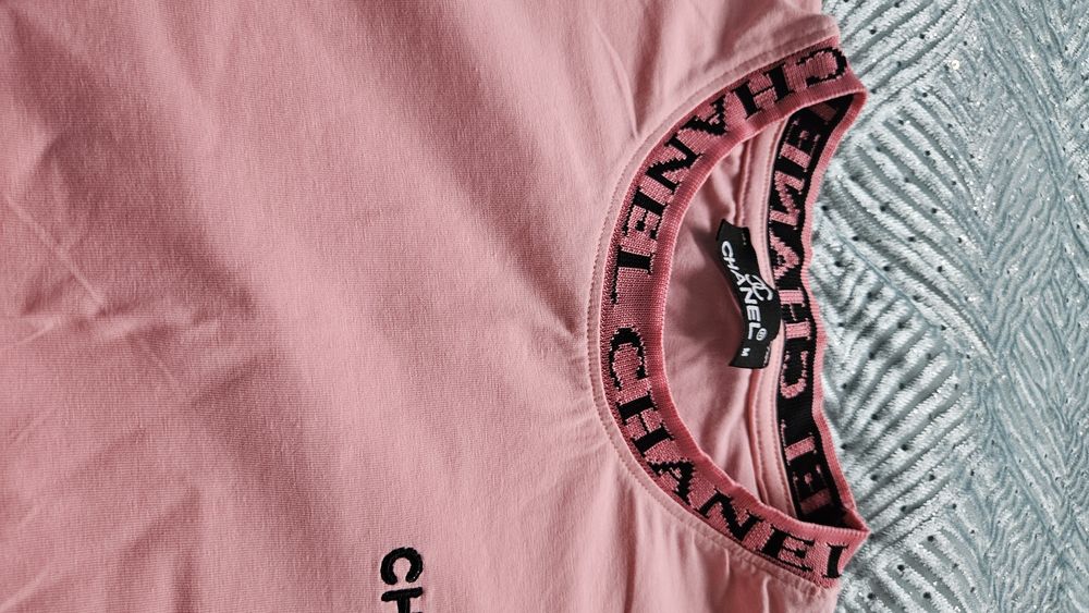 T-shiert gucci pudrowy róż