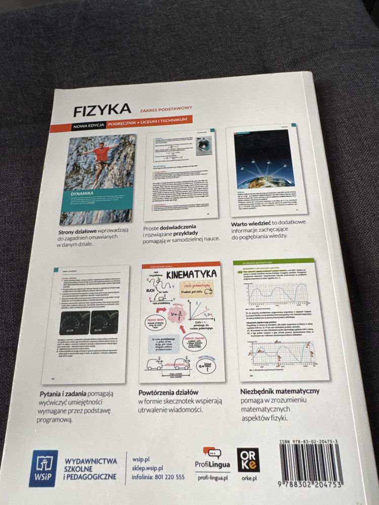 Fizyka 1 Podręcznik liceum i technikum zakres podstawowy