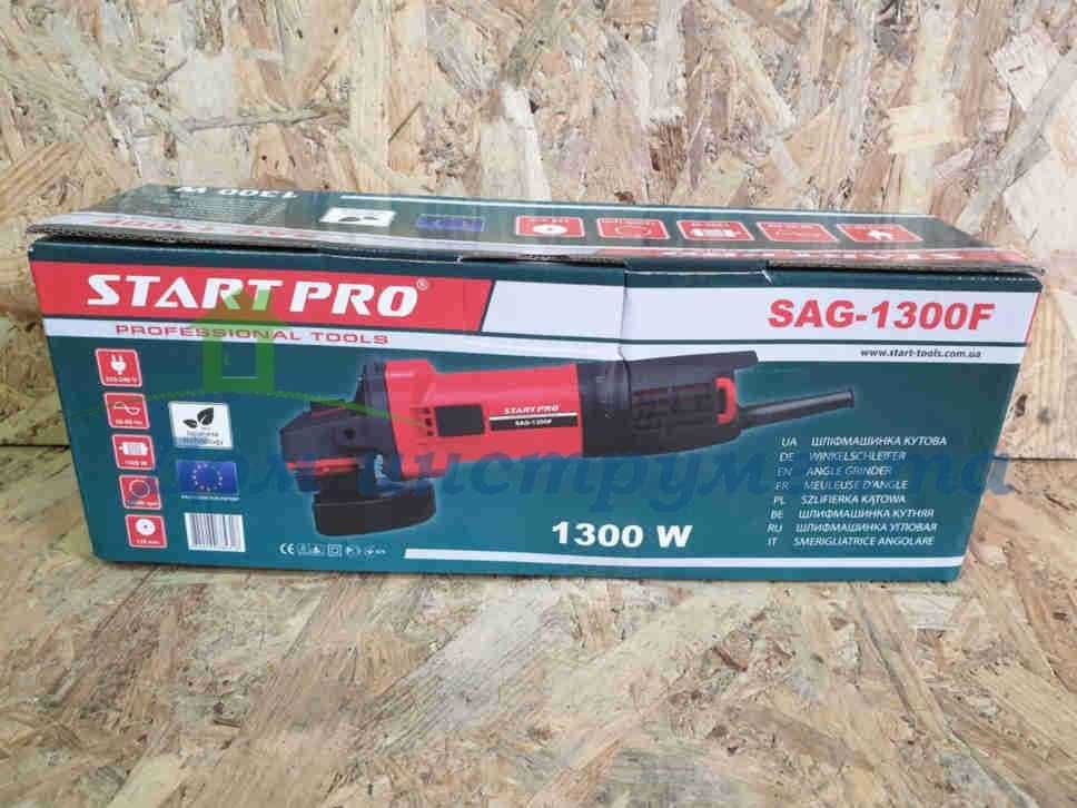 Угловая шлифмашина болгарка 125 Start pro SAG-125/1300F защита от пыли
