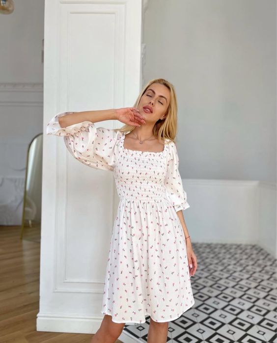 Сукня жіноча муслінова