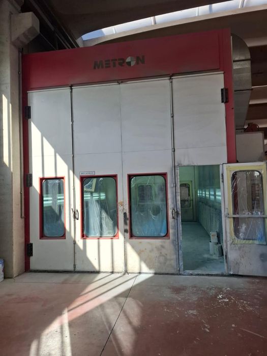 Kabina lakiernicza Metron 8,4 x 5 x 4 PRZEJAZDOWA