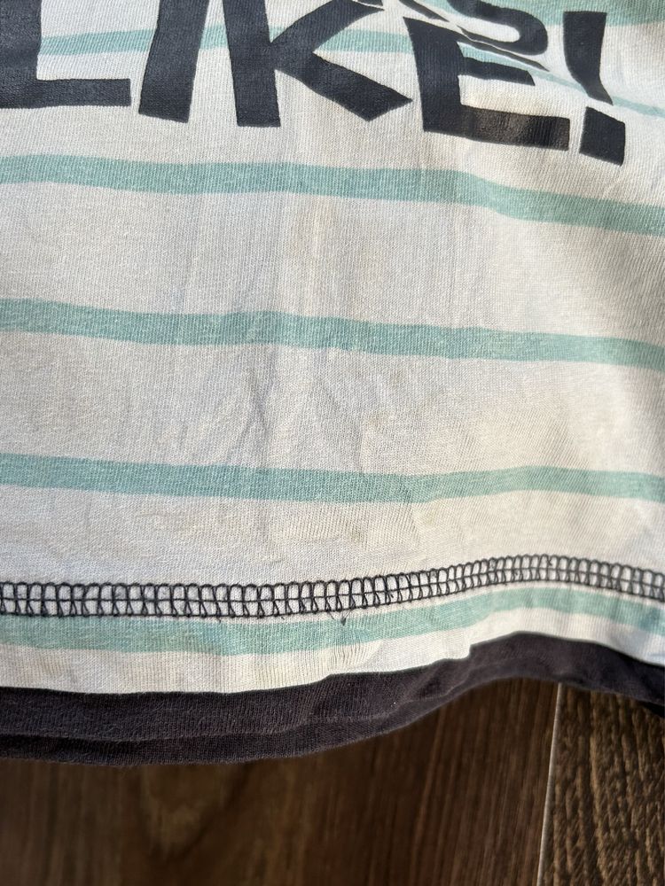 Bawełniany chłopięcy T-shirt w paski r. 98-104 zestaw peppa pig George