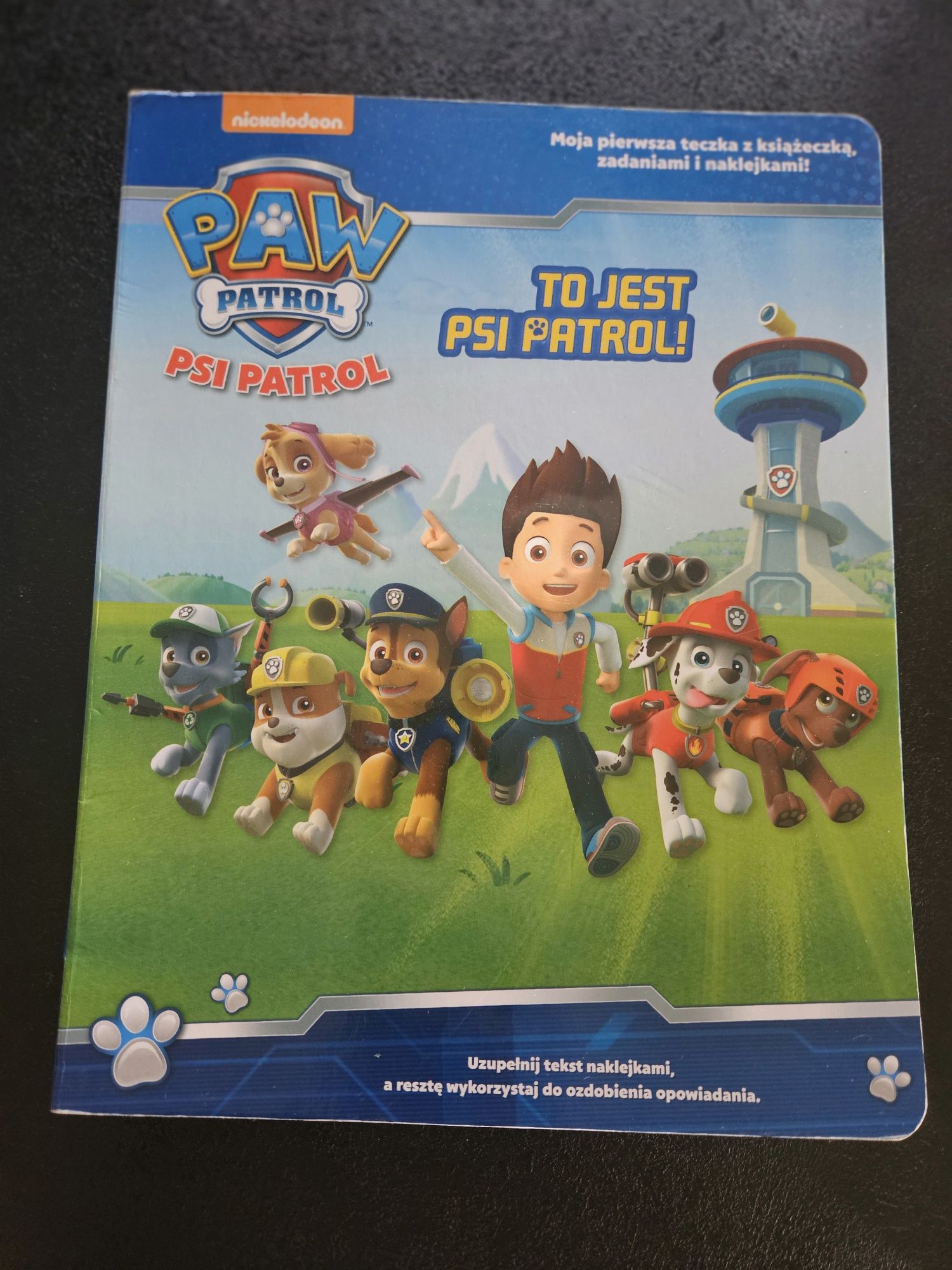 Zestaw Psi Patrol puzzle książeczki gry