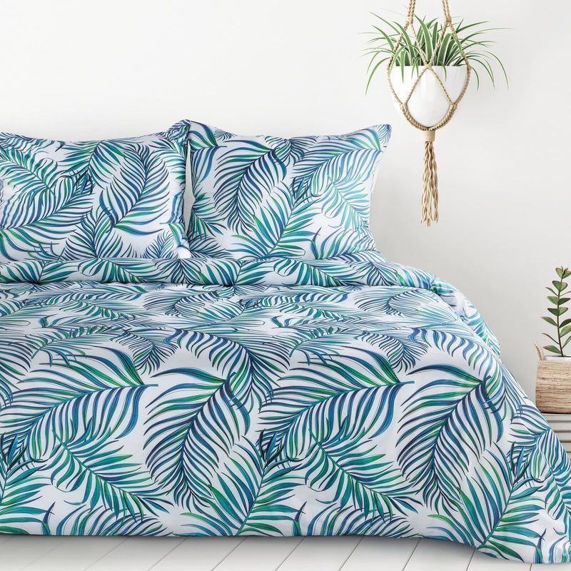 Pościel 220x200/3cz Design91 Mikrowłókno Palms 02