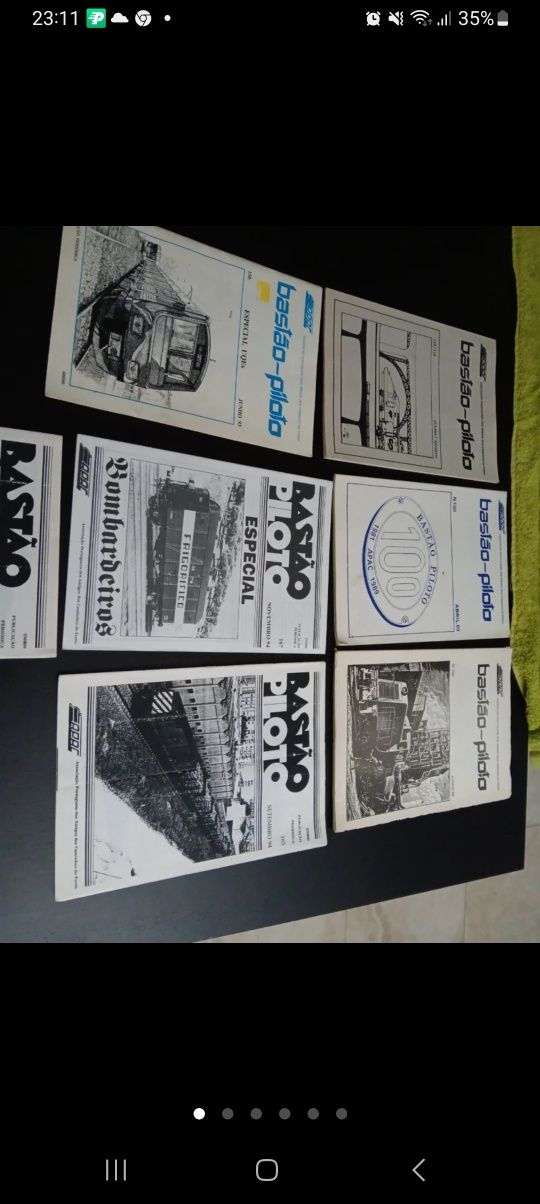 Conjunto 25 Revistas Bastão Piloto