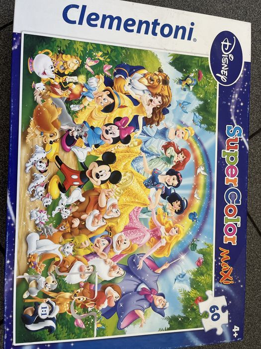 Puzzle clementoni 60 elementow 4 plus