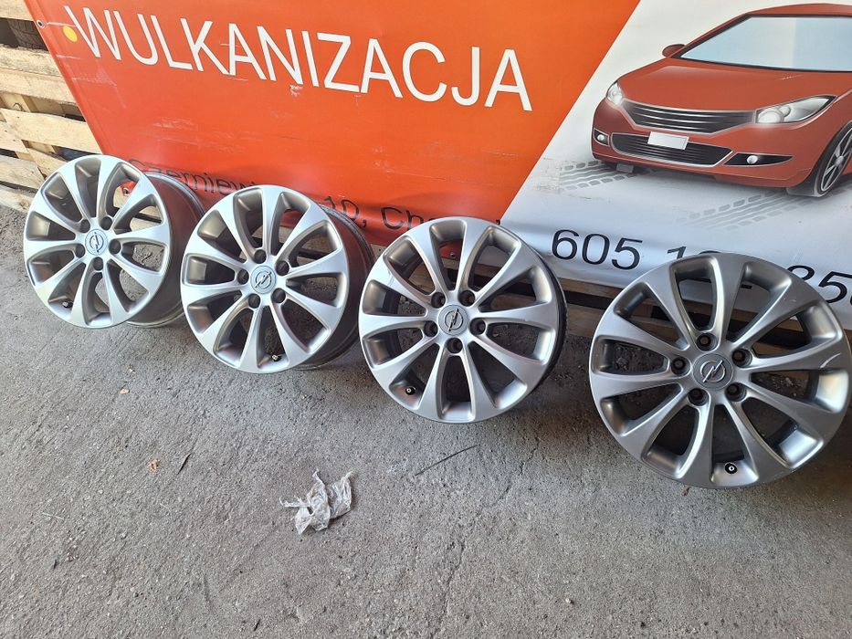 Alufelgi 5x110 16 ET39 Opel Astra H Vectra Zafira Meriva koła felgi