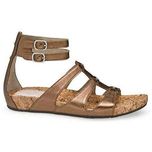 ugg uggs australia złote sandały 40 sechura pale gold s/n 1815
