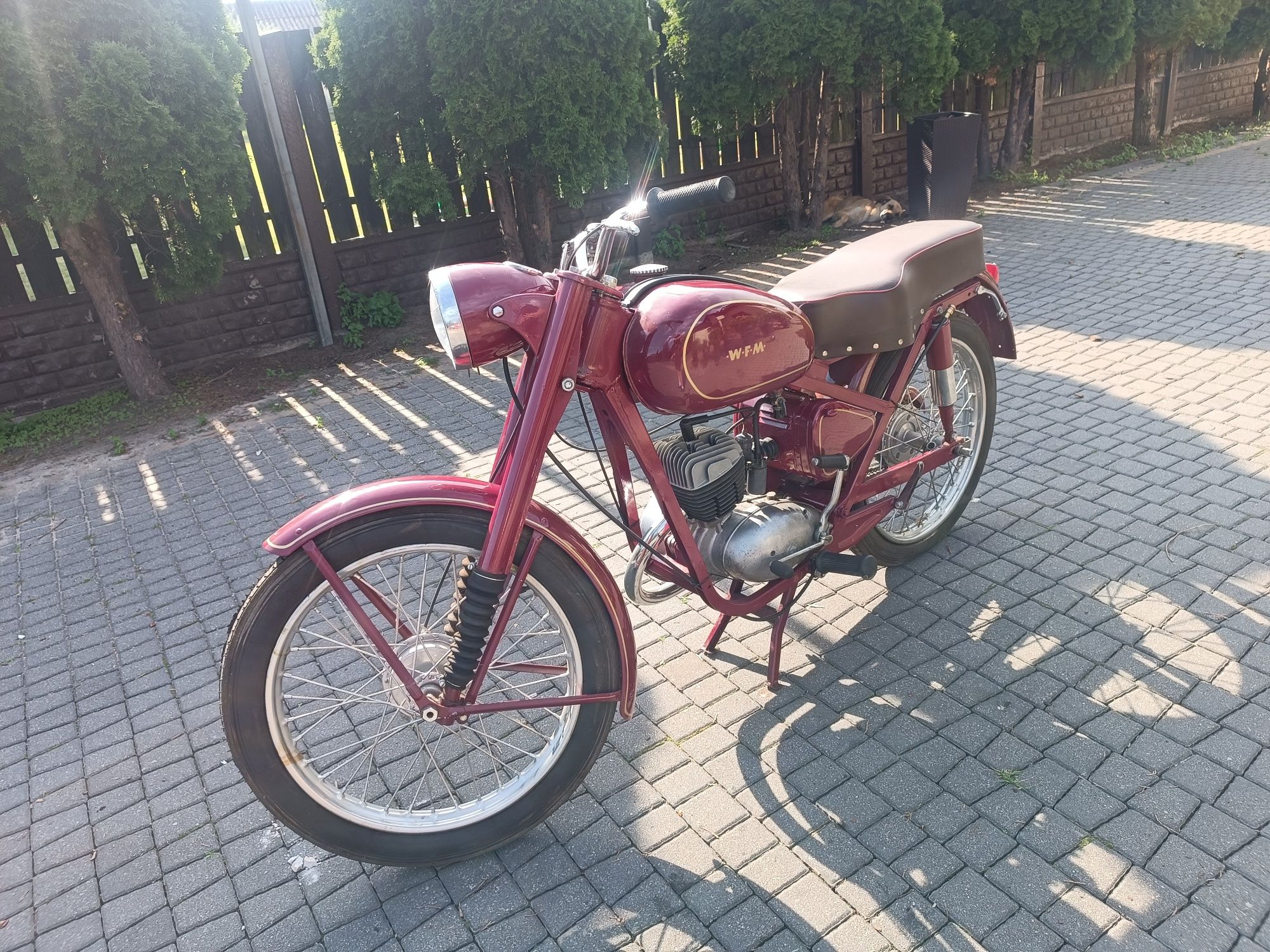 Wfm 125 zamiana zamienię motocykl quad cross prl auto bus
