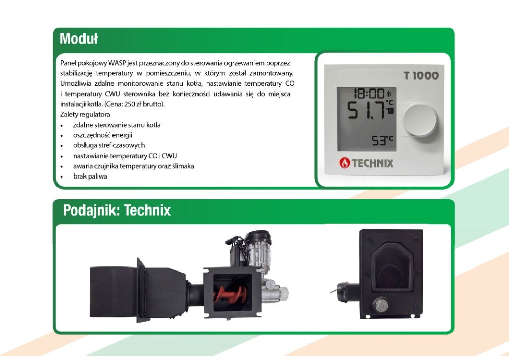 Kocioł Ekomini 5 klasy ECODESIGN o mocy 12 kW na ekogroszek Pleszew
