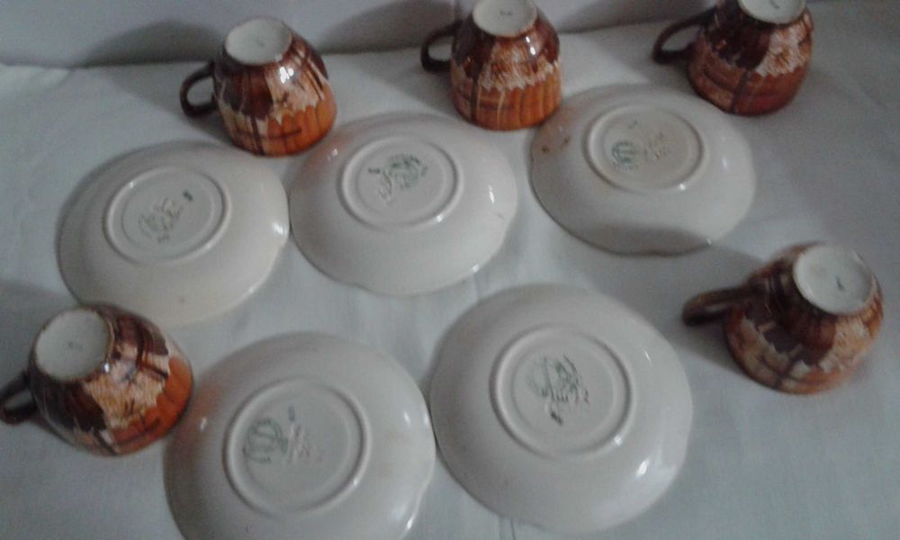 5 chávenas de café de coleção  (n 626)