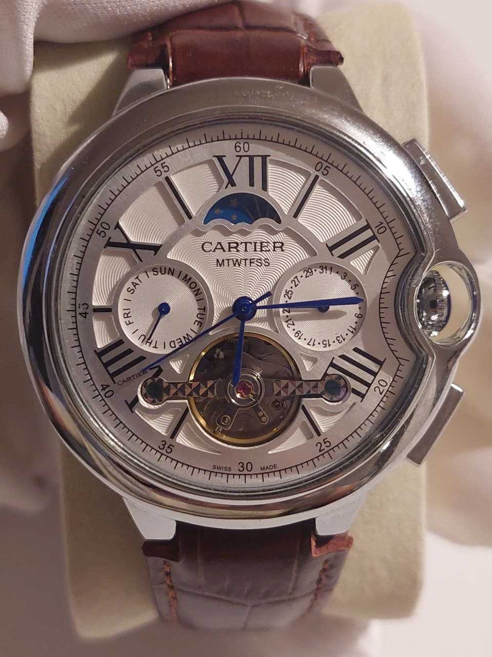 Zegarek Cartier MTWTFSS white