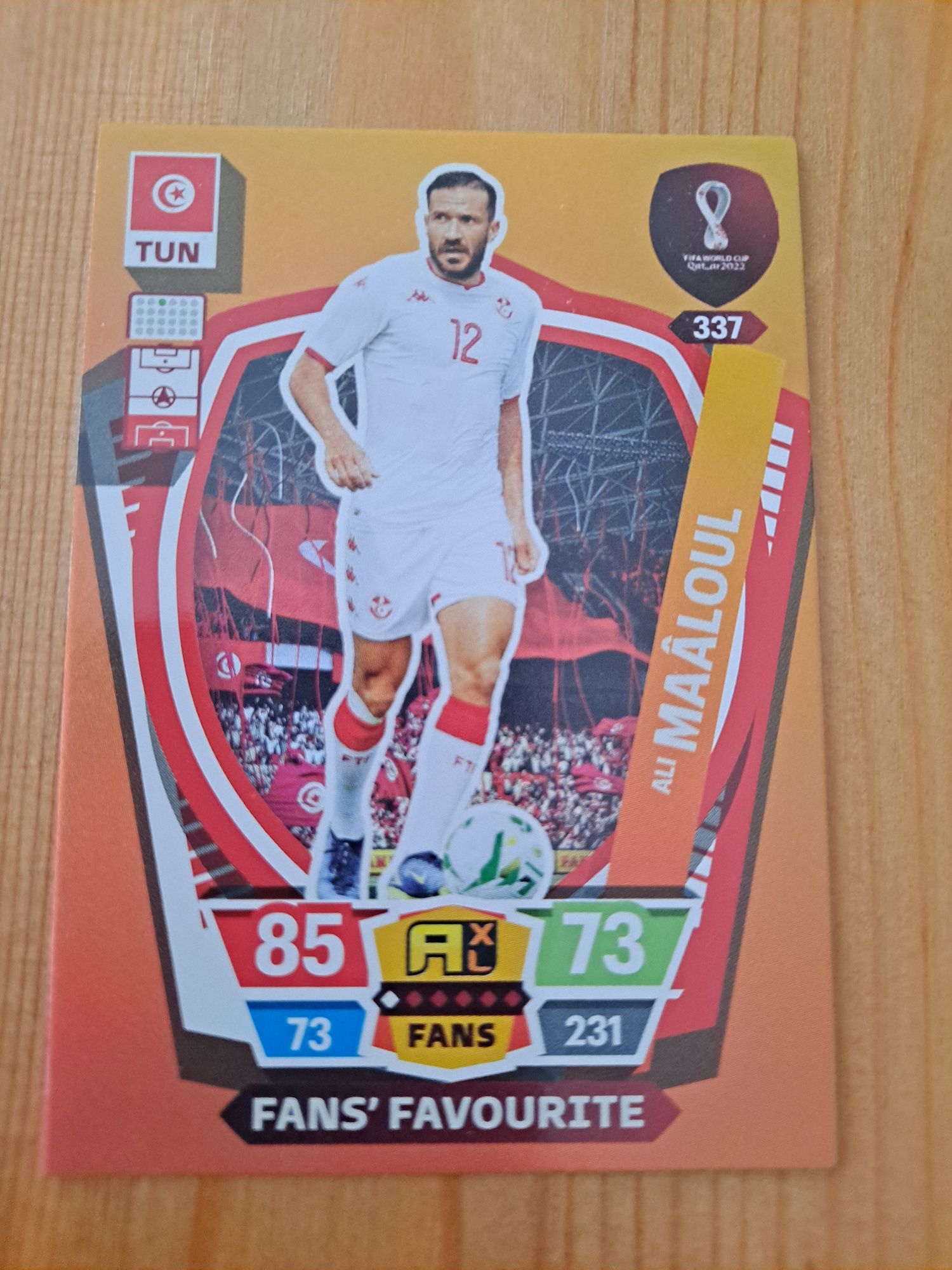 Ali Maaloul Panini FIFA World Cup Qatar 2022.337