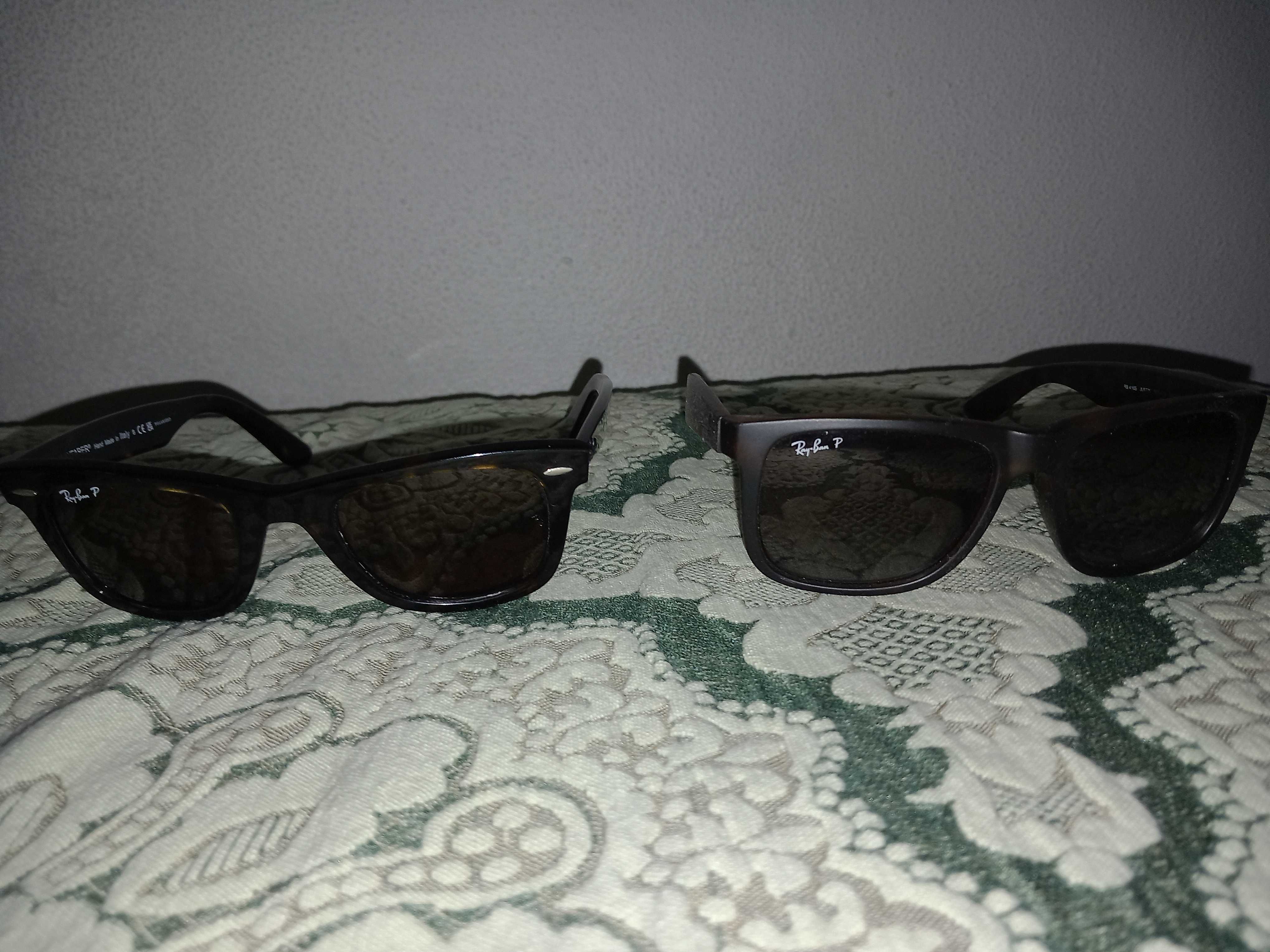 2 pares de óculos Ray Ban
