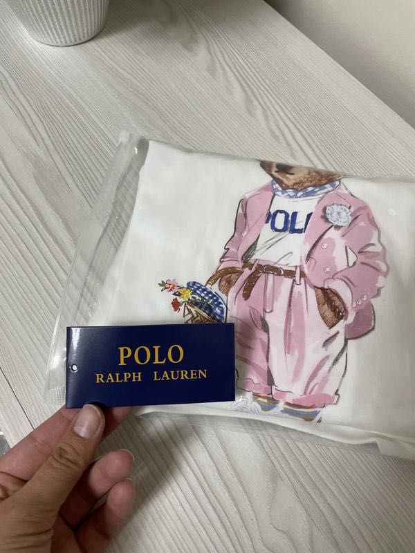 Футболка з ведмедем polo bear ralph lauren