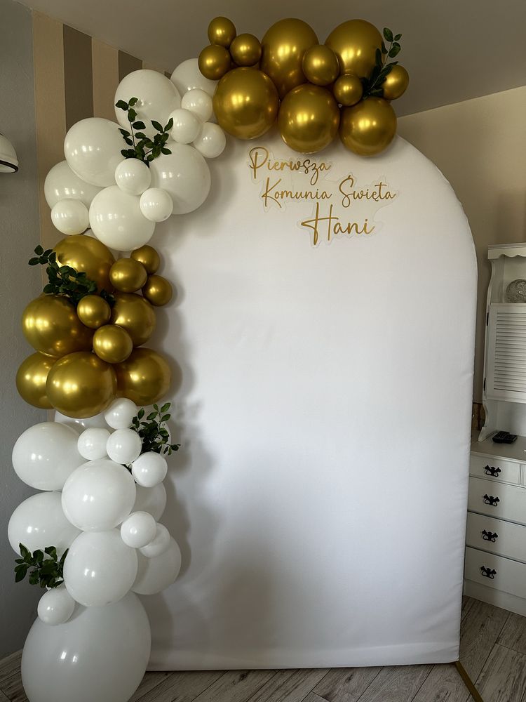 Ścianka balonowa / ścianka do zdjęć na ślub, wesele, chrzest, urodziny