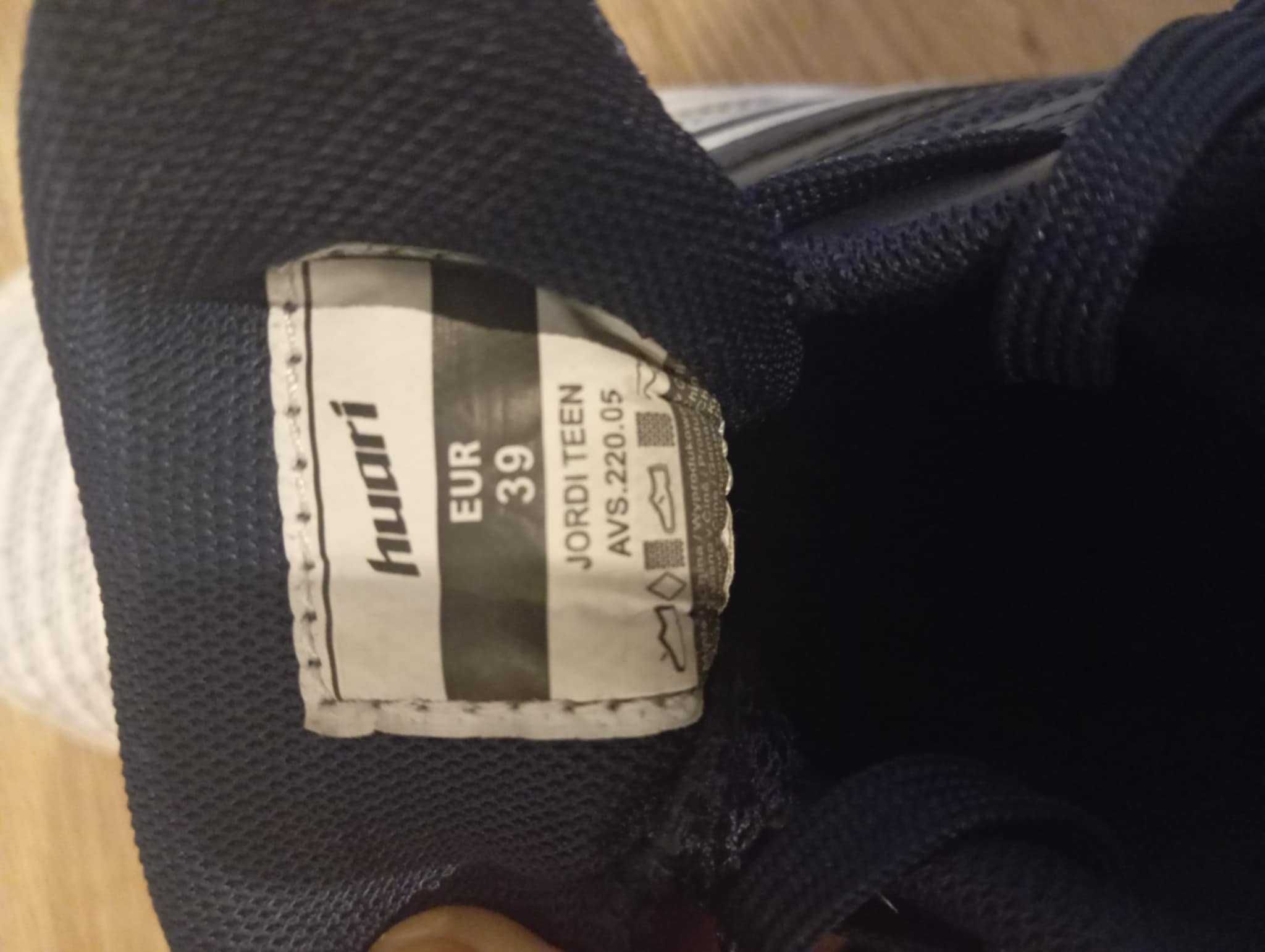 Granatowe Buty Halowe Huari Jordi Teen