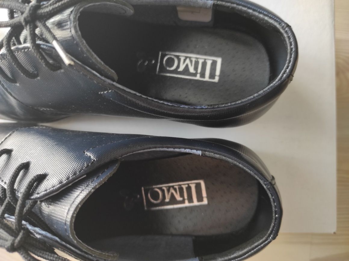 Buty wizytowe skórzane dł.wkł.22,5cm