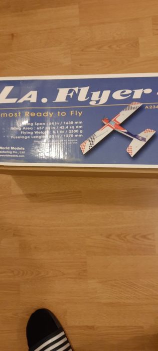 TWM model RC TRENER La. Flyer-40