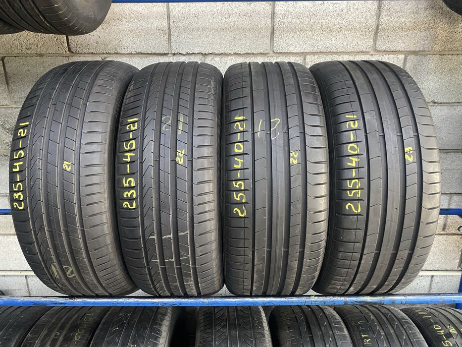 Різноширокі шини 235/45R21 i 255/40R21 PIRELLI