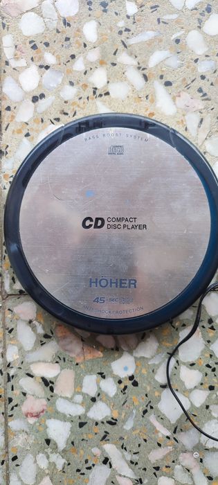 Discman a funcionar