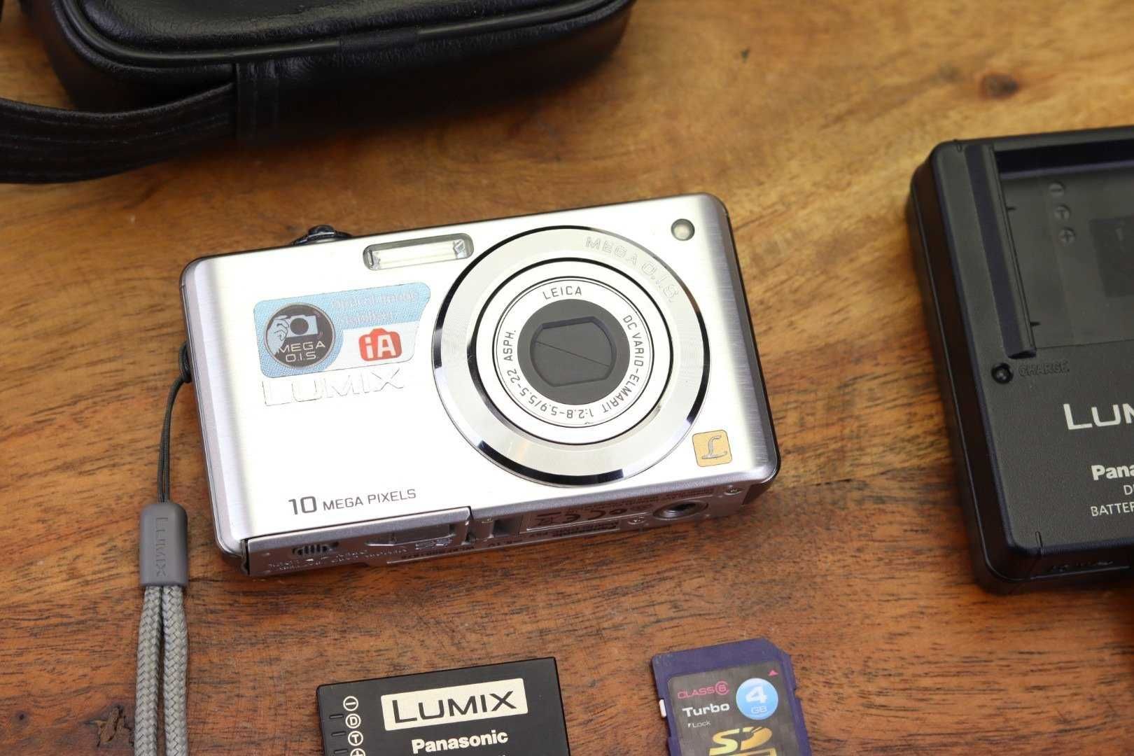 Linda Panasonic Lumix DMC- FS7, Lente Leica, Como nova