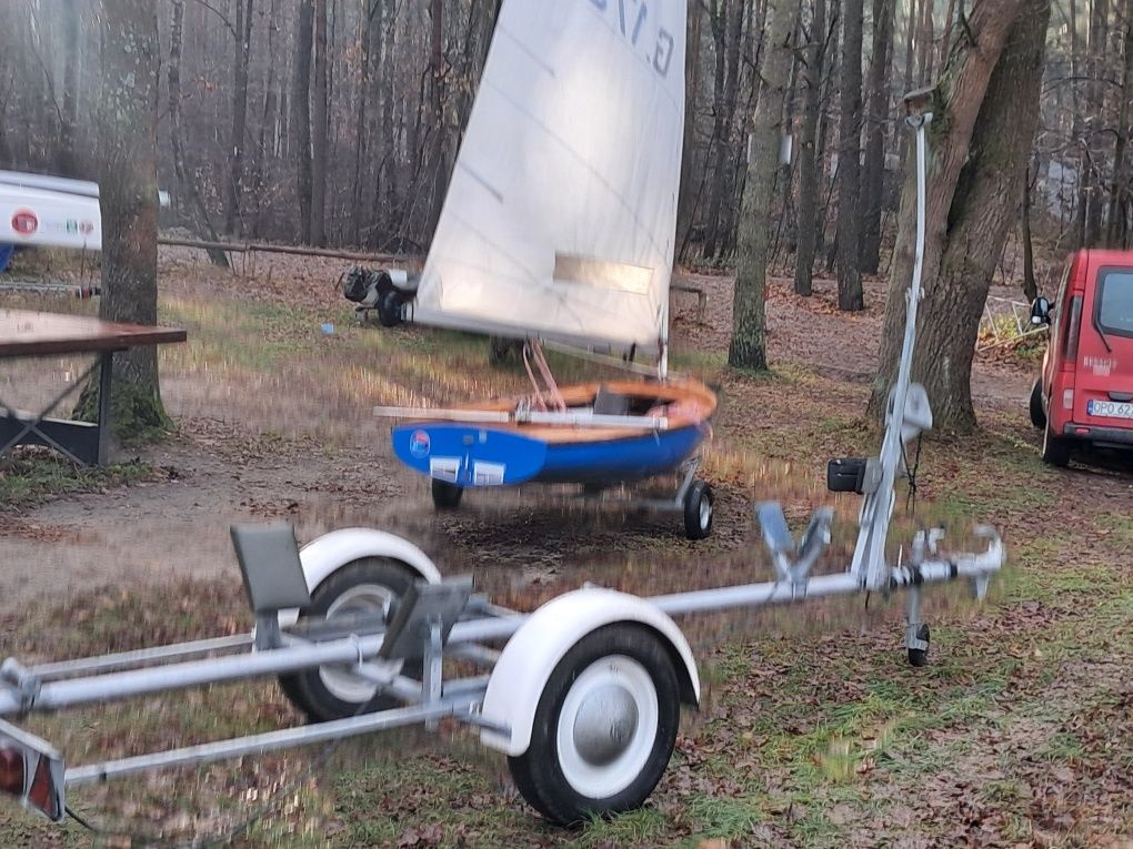 Jacht żaglowy typu Finn