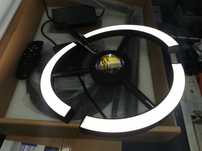 Ściemniana lampa podłogowa nowoczesna RGB 2 w 1