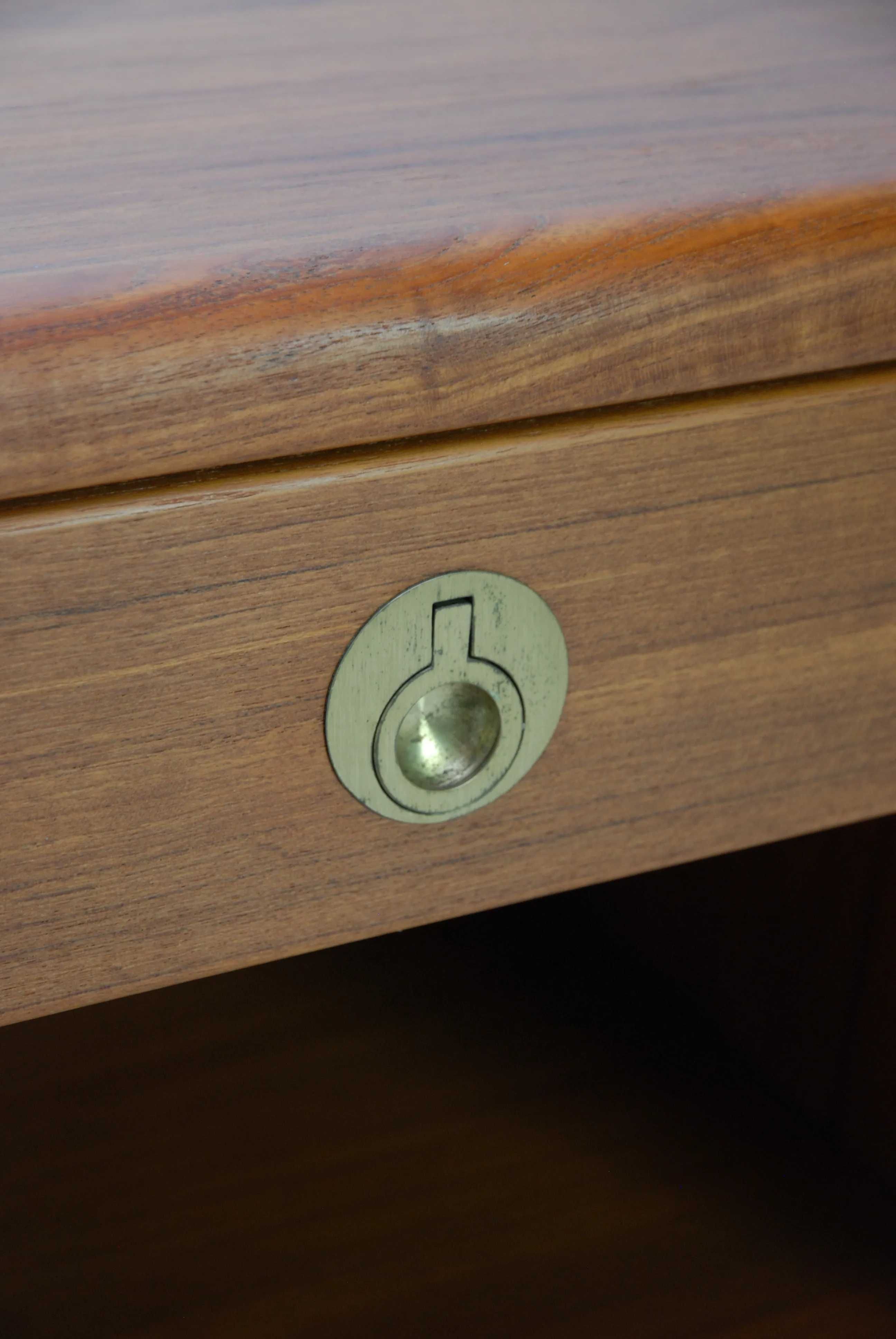 Szafki nocne lite drewno teak Dania lata 70/80