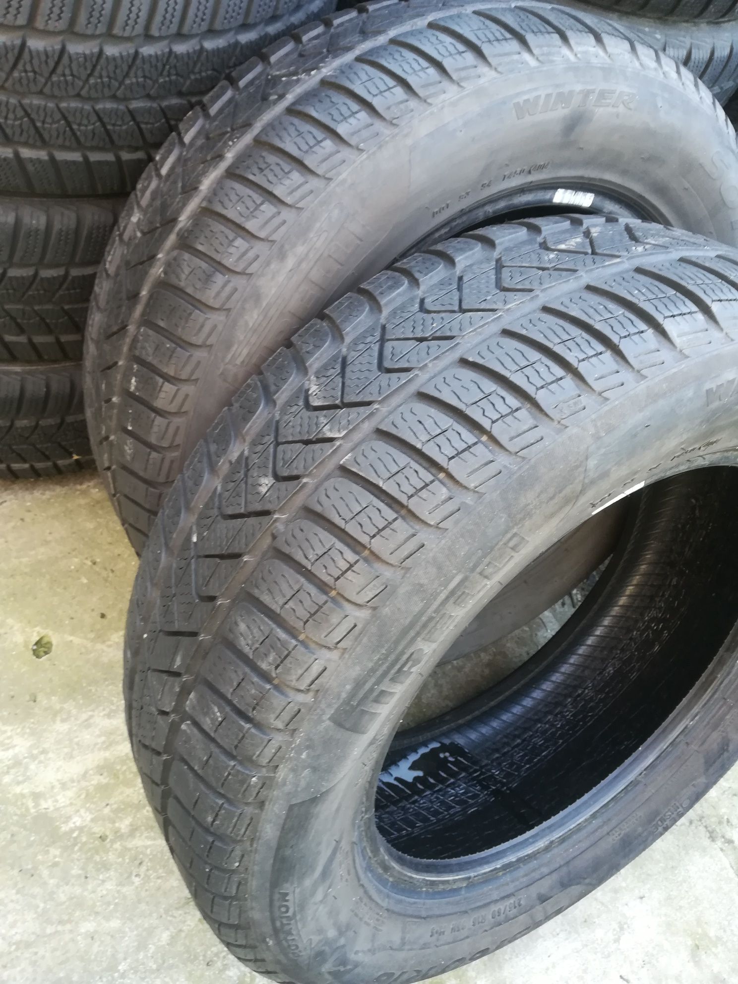 2 szt. Para opony zimowe 215/60R16 Pirelli Winter Sottozero 3