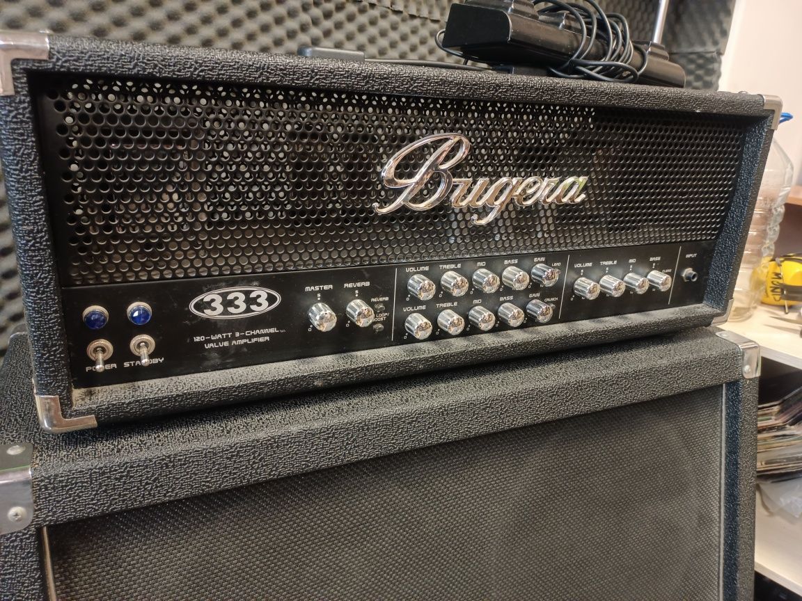 Bugera 333 120W head + kolumna