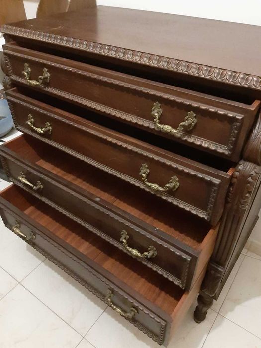 Cómoda vintage	C/ 4 gavetas