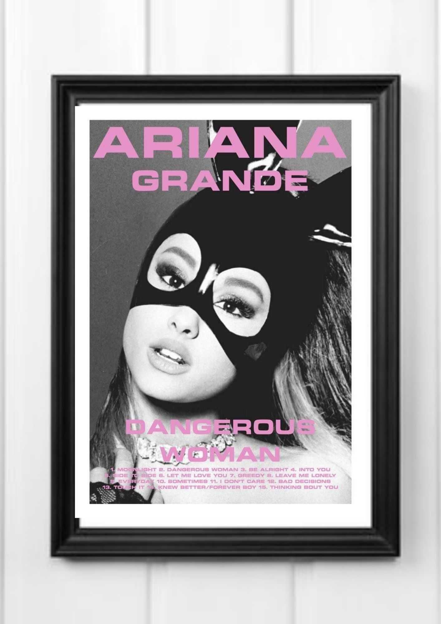 Plakat A4 kodak ariana grande