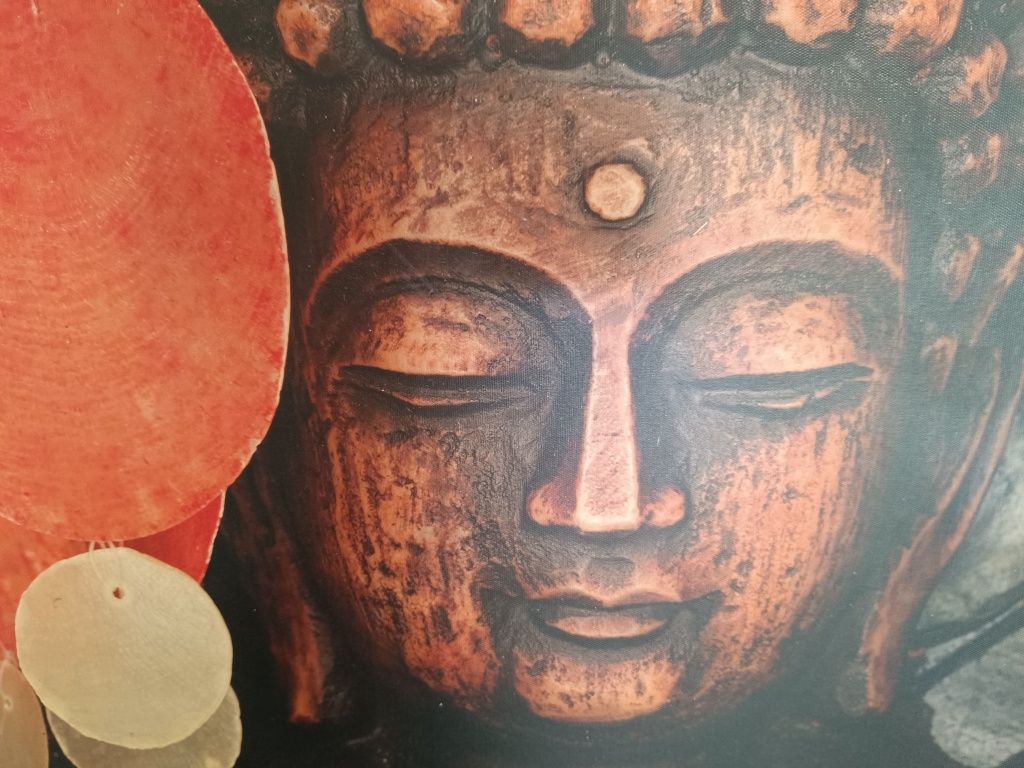 Quadro com Buddha e quadro com templos por 20€ os dois!