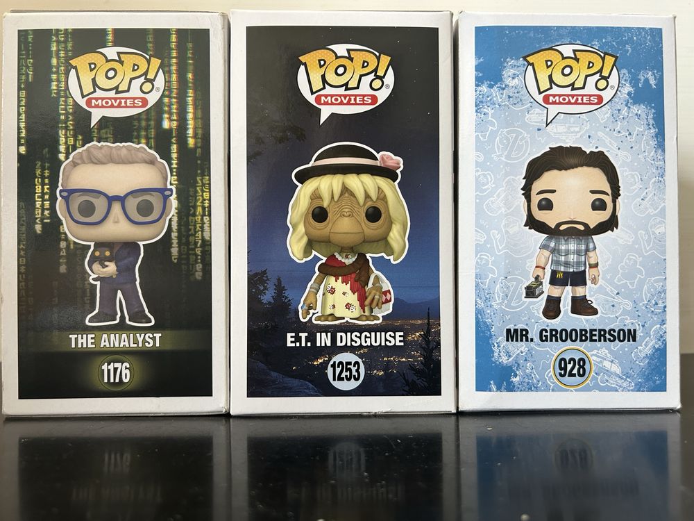 Funko Pop - Lot - Matrix, ET, Ghostbusters