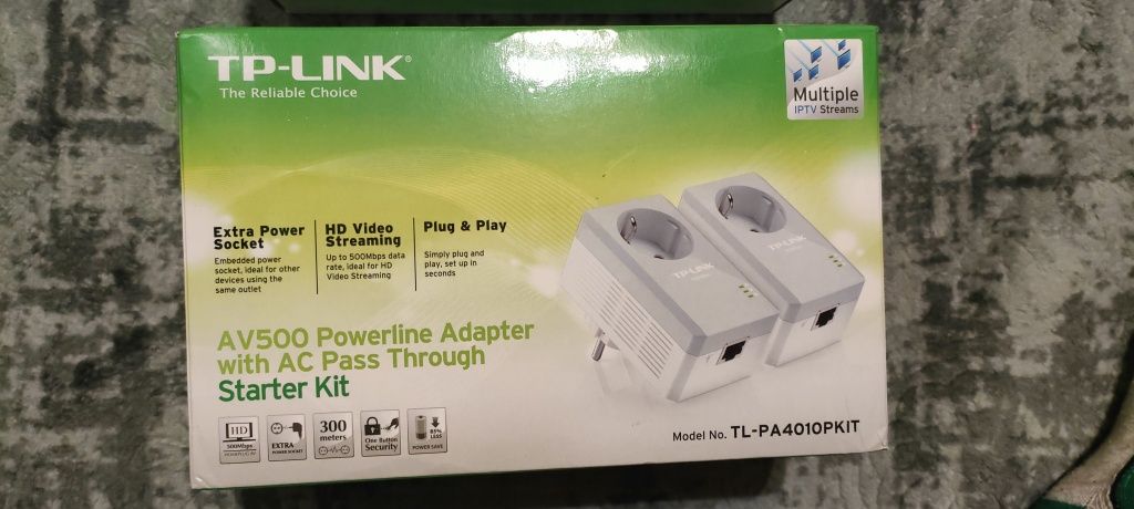 Powerline TP-LINK (TL-PA4010P KIT)