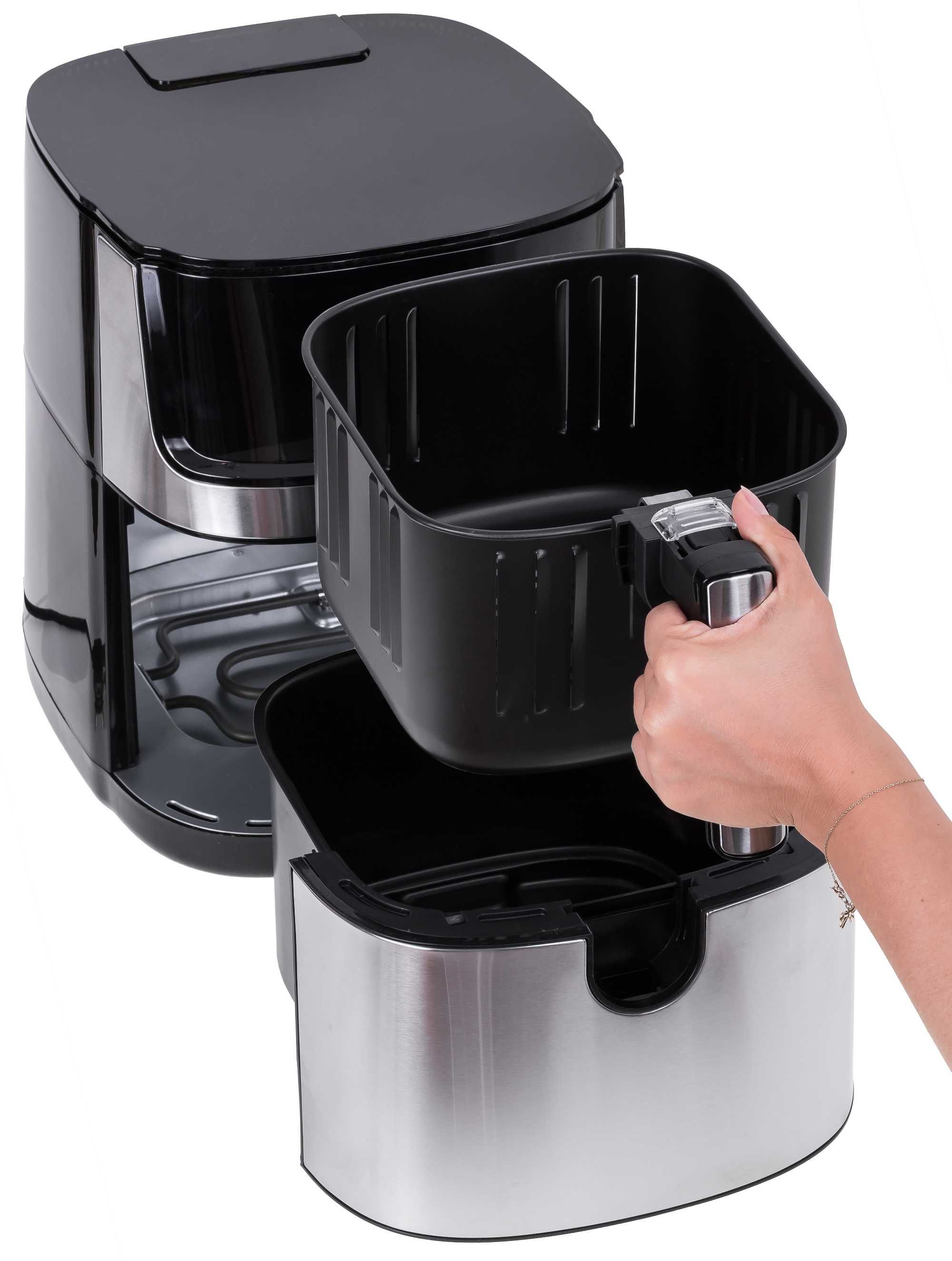 FRYTKOWNICA Z FUNKCJĄ PARY beztłuszczowa Linbox 8L 2000W 2 grzałki