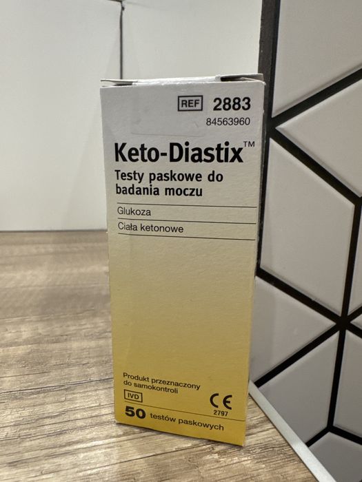 Testy paskowe Keto Diastix