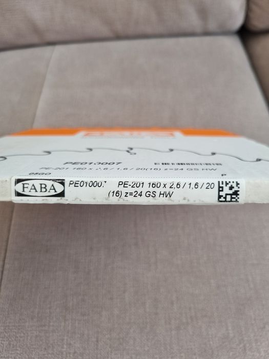 Piła tarczowa 160mm z24 FABA