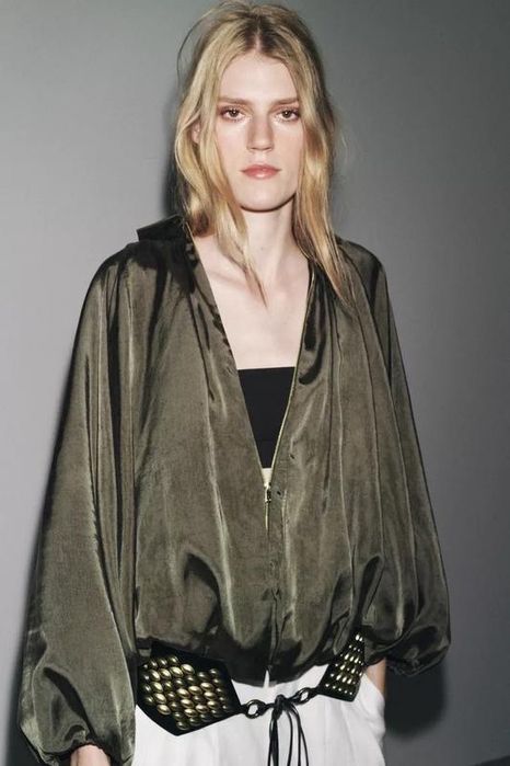 Об‘ємна куртка-бомбер ZARA (ZW COLLECTION)