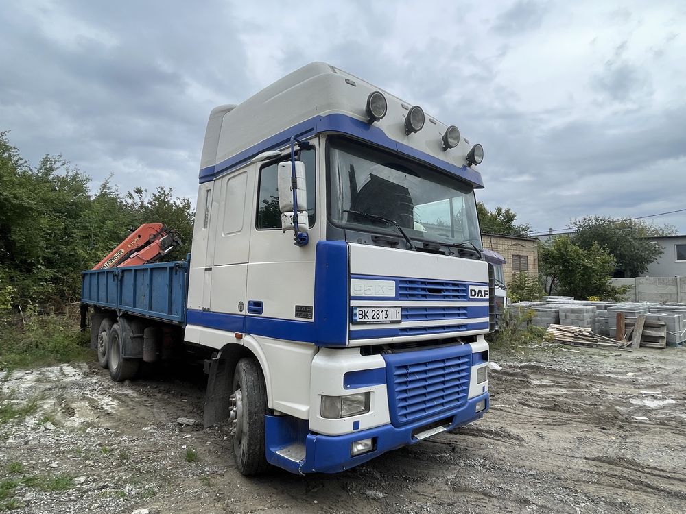 Маніпулятор DAF самоскид