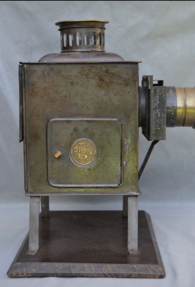 Projector de slydes 1900