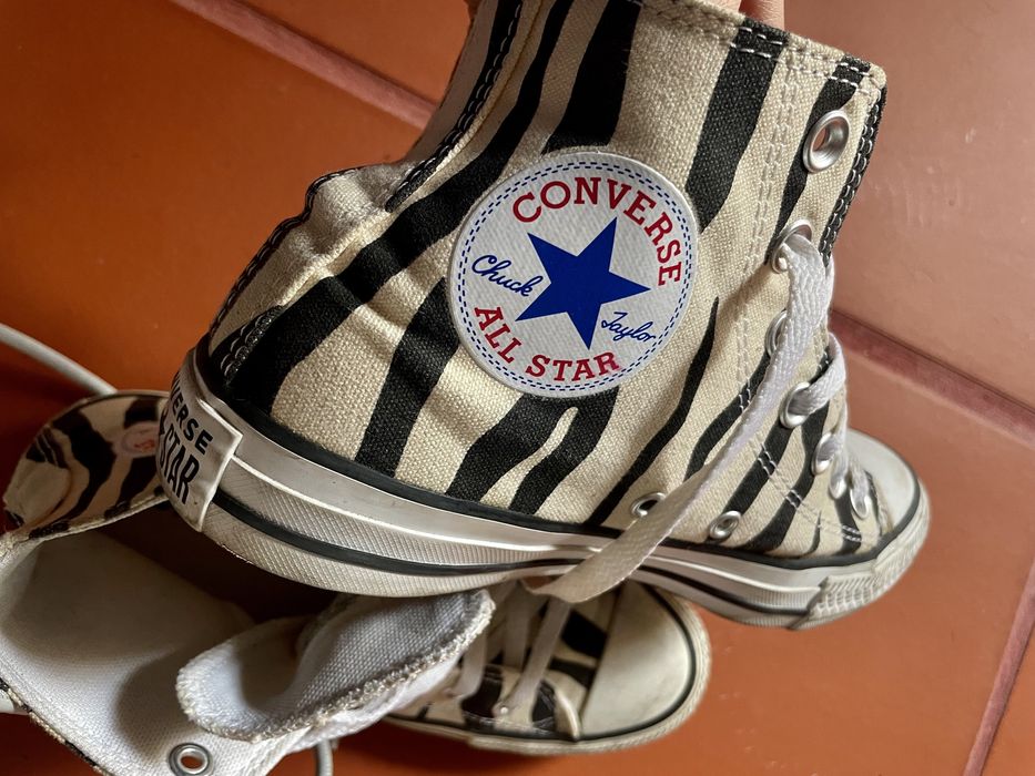 Converse All Star Zebra