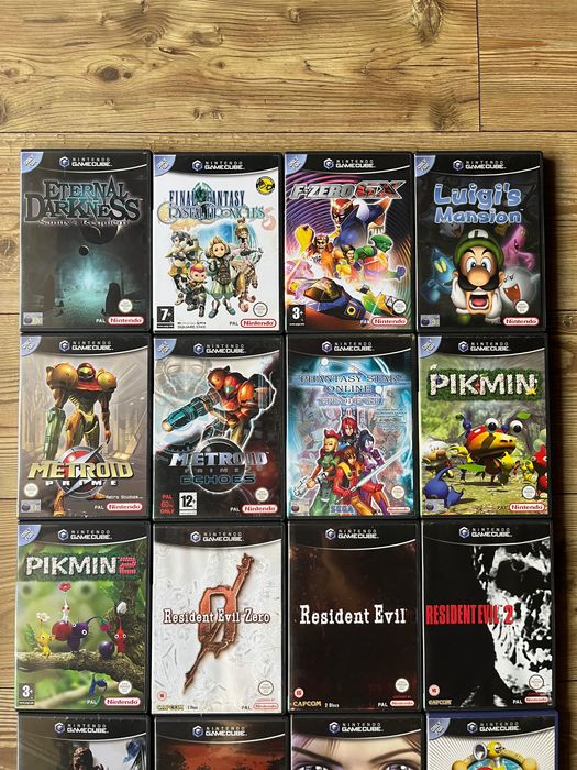 Jogos Nintendo Gamecube Completos PAL