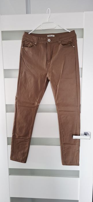 Woskowane spodnie XL. Elastyczne