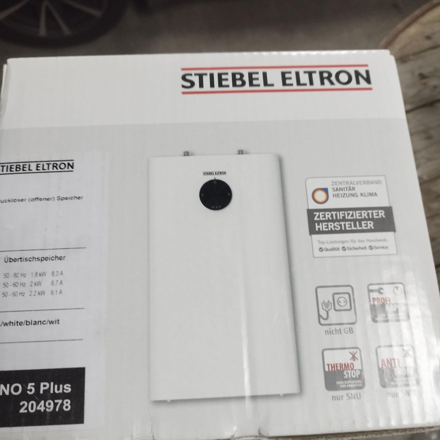 Podgrzewacz wody Stiebel Ertron SNO 5 plus