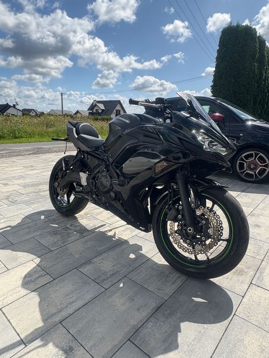 Kawasaki ninja 650,  2022r. Uszkodzony 4890km